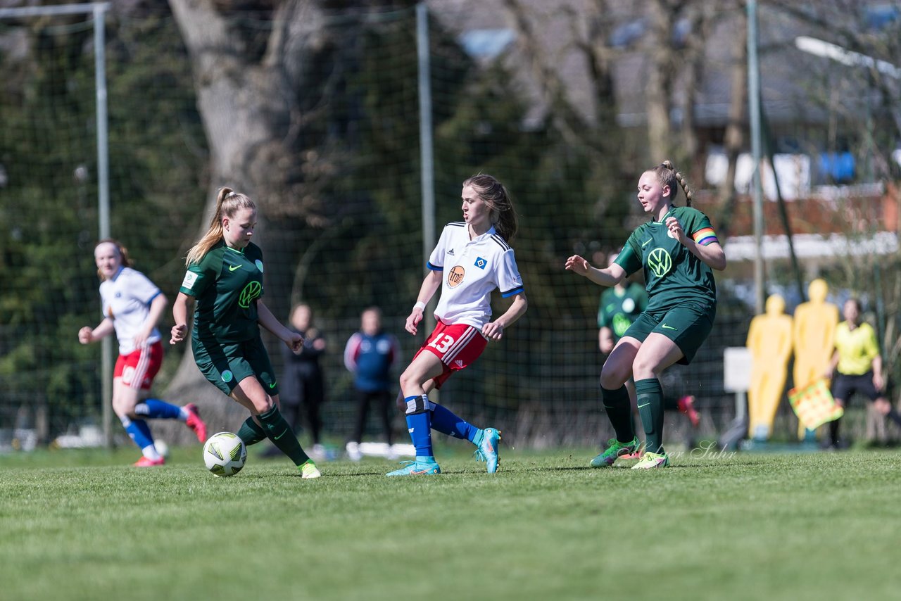 Bild 103 - wBJ Hamburger SV - WfL Wolfsburg : Ergebnis: 2:1